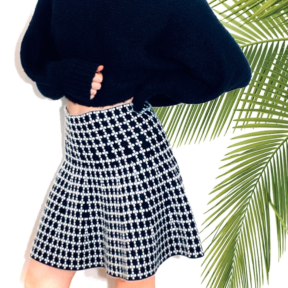 Flared Mac Studio Mini Skirt